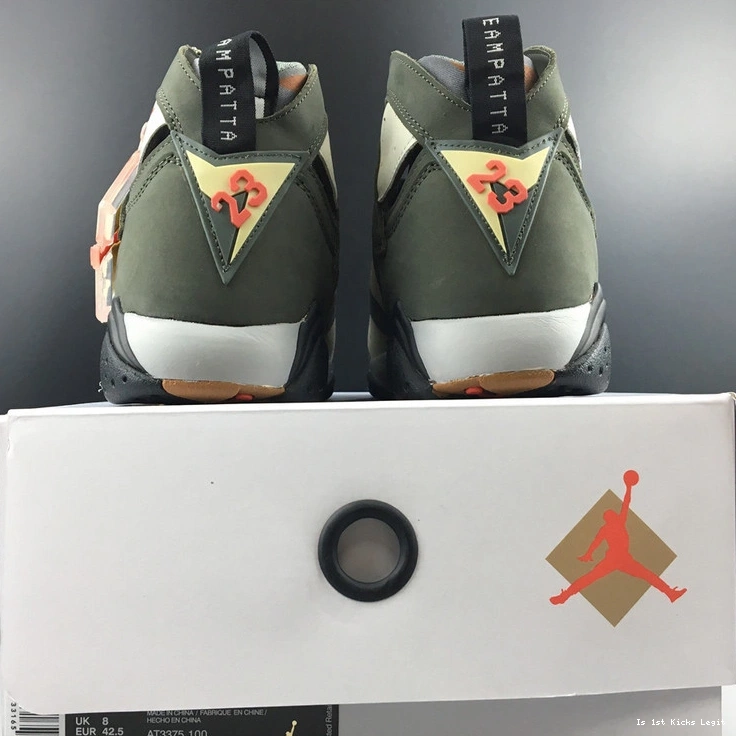 SP 7 100 AT3375 Patta Air x Retro  Jordan 'Icicle' 0320